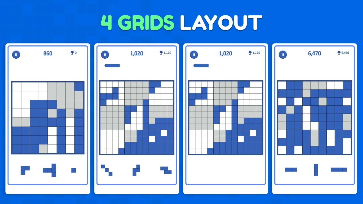 Ultimate Grids Puzzle Game Kit screenshot 2