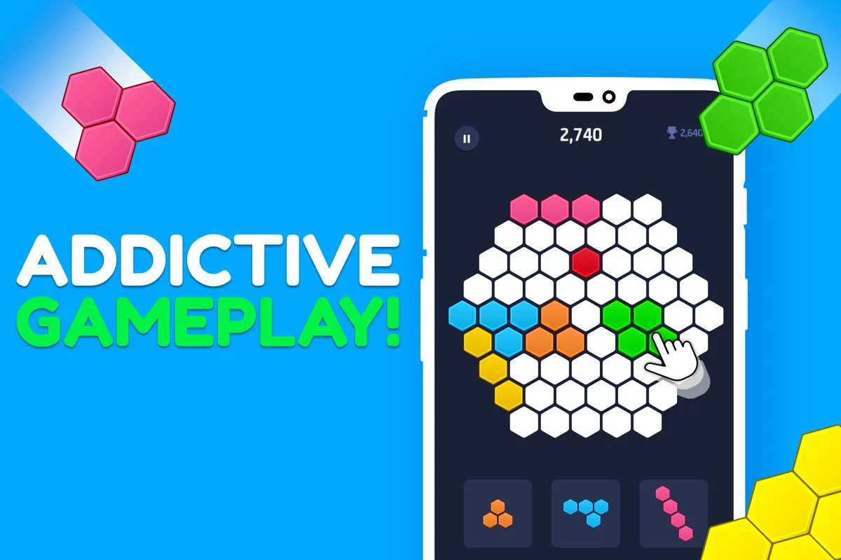 Hexa Puzzle Game Kit screenshot 2
