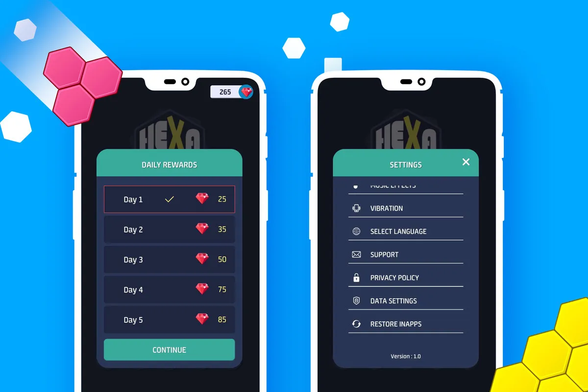 Hexa Puzzle Game Kit screenshot 5